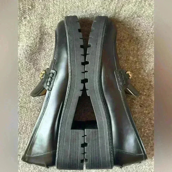 Sam Edelman Black “Teo” Loafer With Lug Soles Women’s Size 9 Like New! - Picture 9 of 13